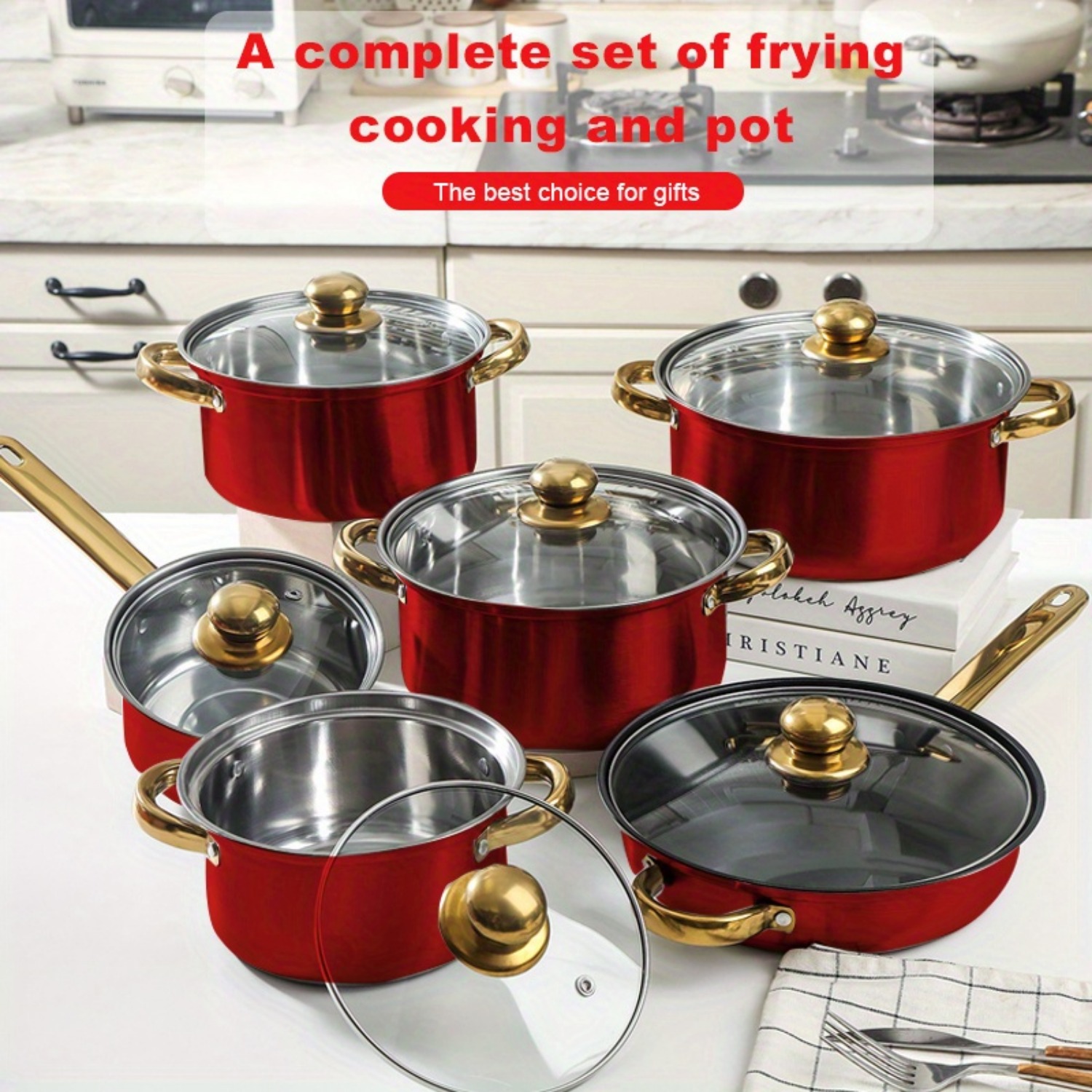 Paella Pan Steel - 12 Parça Paslanmaz Çelik Mutfak Gereçleri