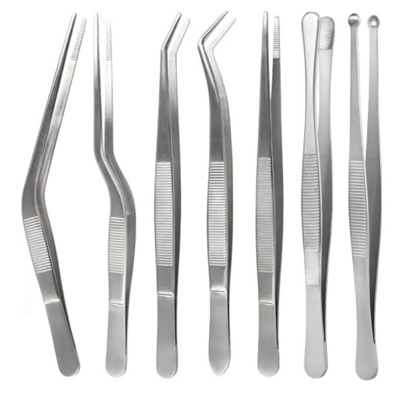 Home Cooking Utensil Set - Paslanmaz Çelik Kaplama Maşaları Profesyonel Şef