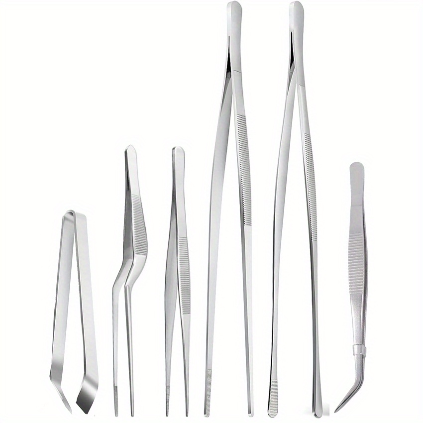Home Cooking Utensil Set - 6 Adet/paket Paslanmaz Çelik Mutfak Cımbızı