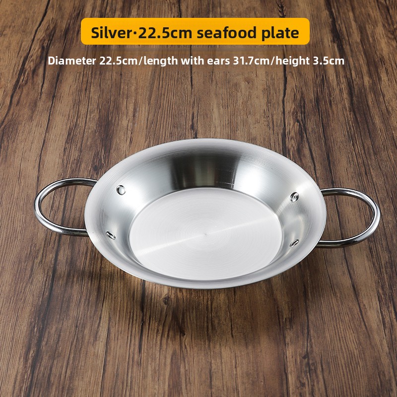 Çift Saplı Paslanmaz Çelik Pae - Paella Pan Steel incelemesi ve fiyatı
