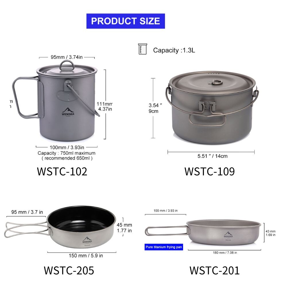 Widesea kamp sofra titanyum te - Paella Pan Steel incelemesi ve fiyatı