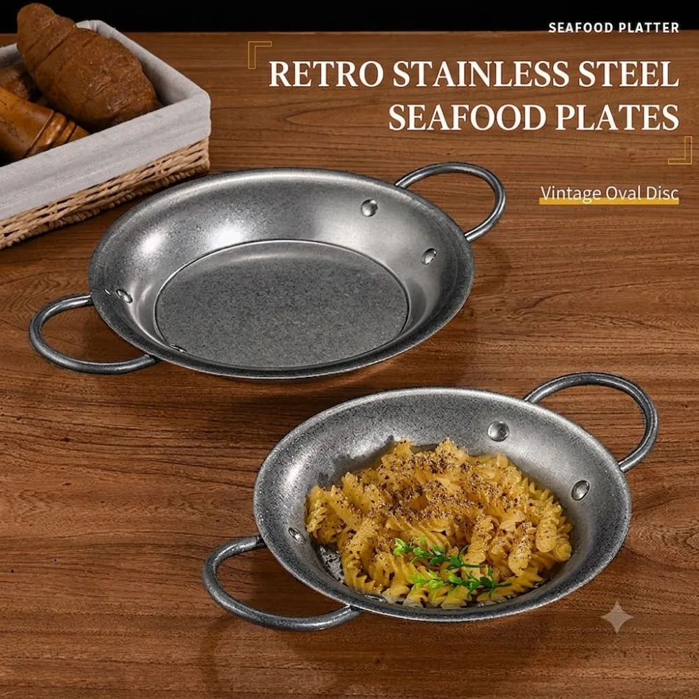 Retro Paslanmaz Çelik Deniz Ür - Paella Pan Steel incelemesi ve fiyatı