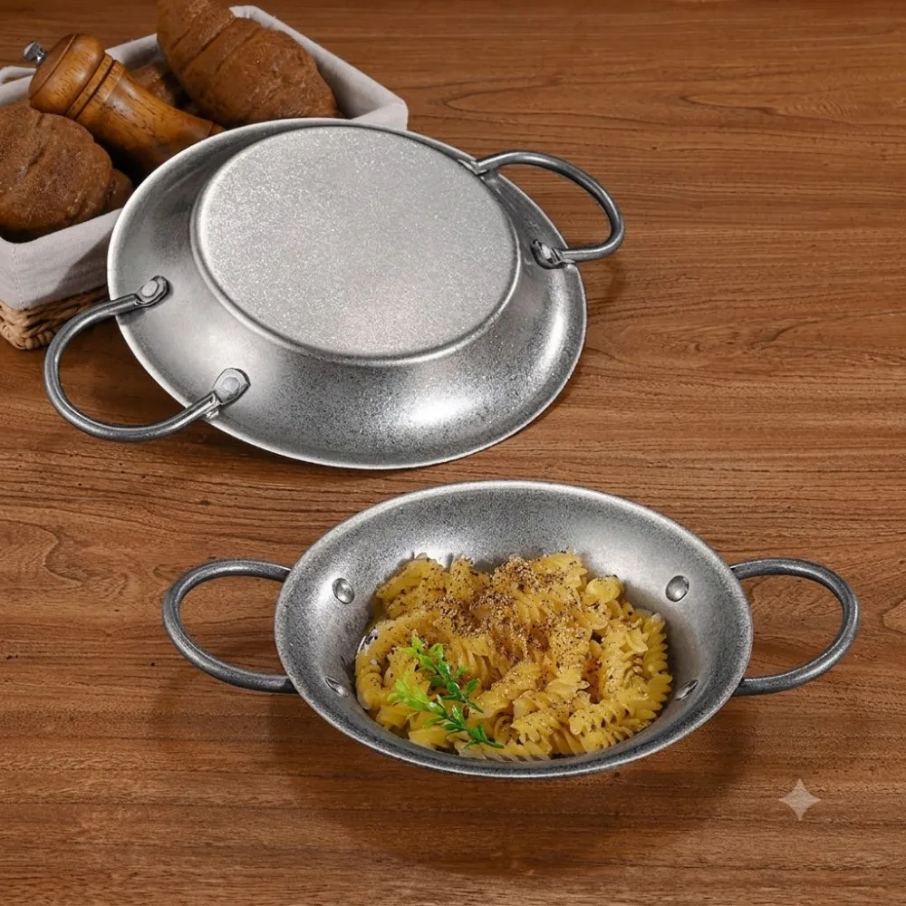 Retro Paslanmaz Çelik Deniz Ür - Paella Pan Steel incelemesi ve fiyatı