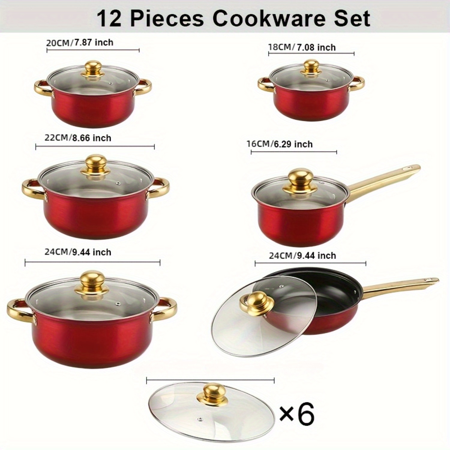 12 Parça Paslanmaz Çelik Mutfa - Paella Pan Steel incelemesi ve fiyatı