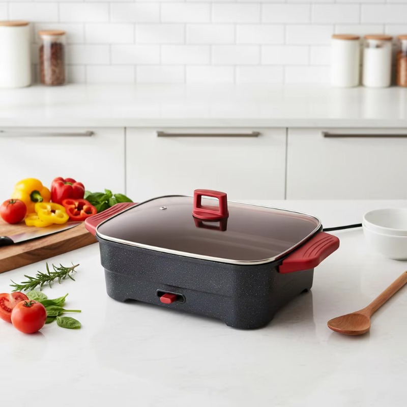 Elektrikli Sıcak Tencere Ev Ti - Home Cooking Usa incelemesi ve fiyatı