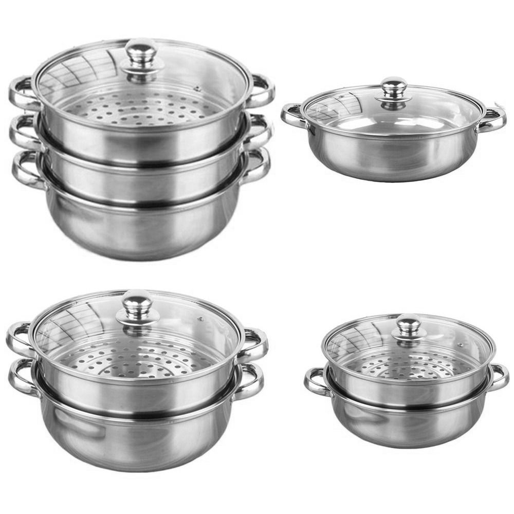 Paslanmaz Çelik Sebze Buharlı  - Paella Pan Steel incelemesi ve fiyatı