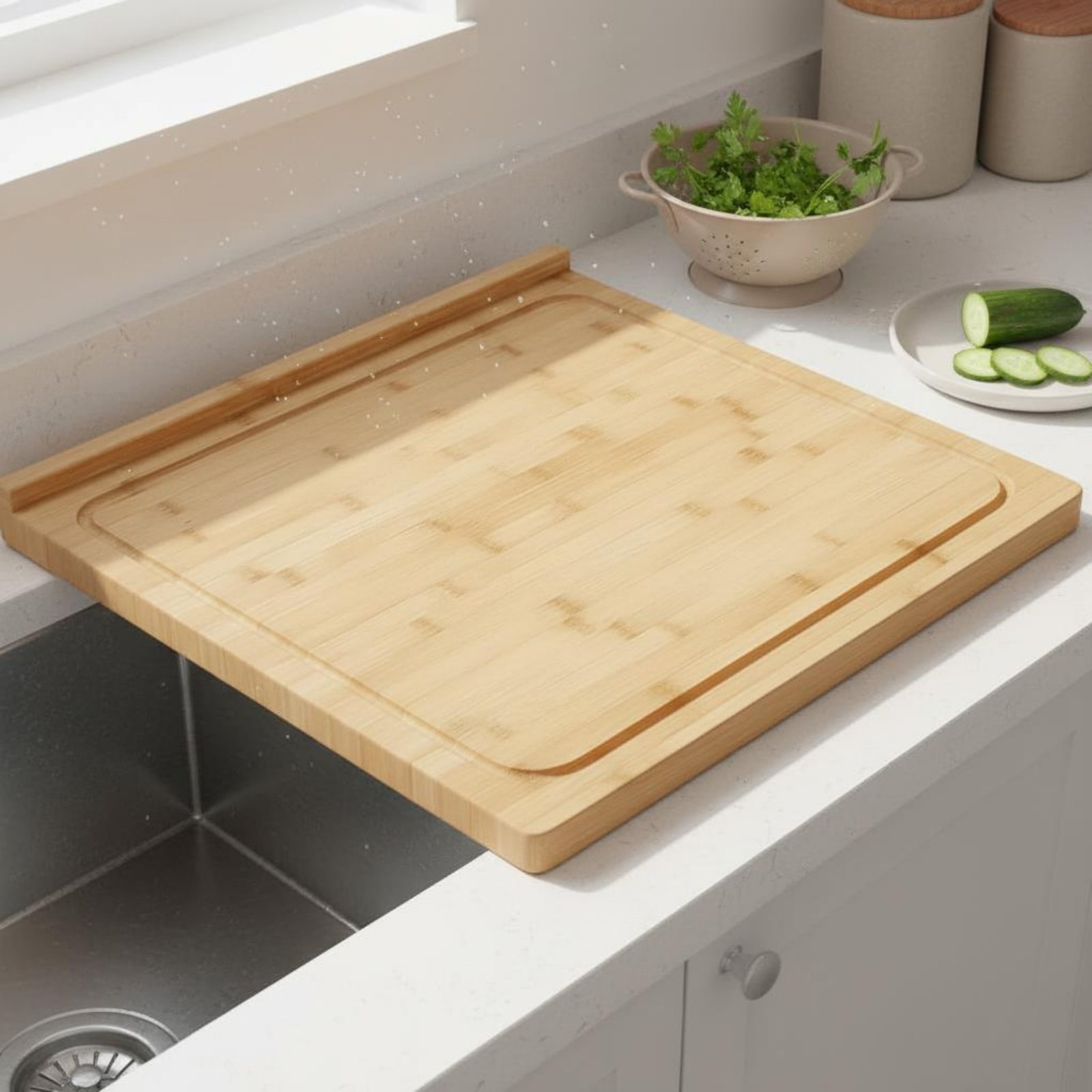 Lavabo Üzeri Kesme Tahtası Çok - Home Cooking Usa incelemesi ve fiyatı