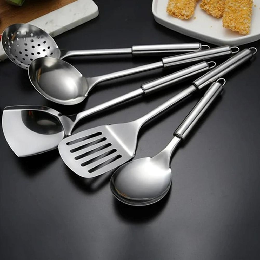 5 adet/takım paslanmaz çelik p - Home Cooking Utensil Set incelemesi ve fiyatı
