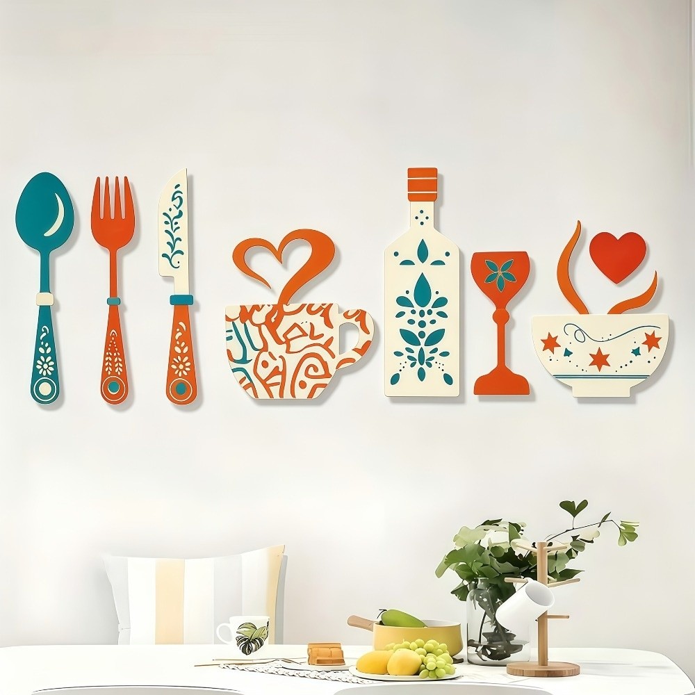 Vintage Ahşap Çiçek Desenli Mu - Home Cooking Utensil Set incelemesi ve fiyatı