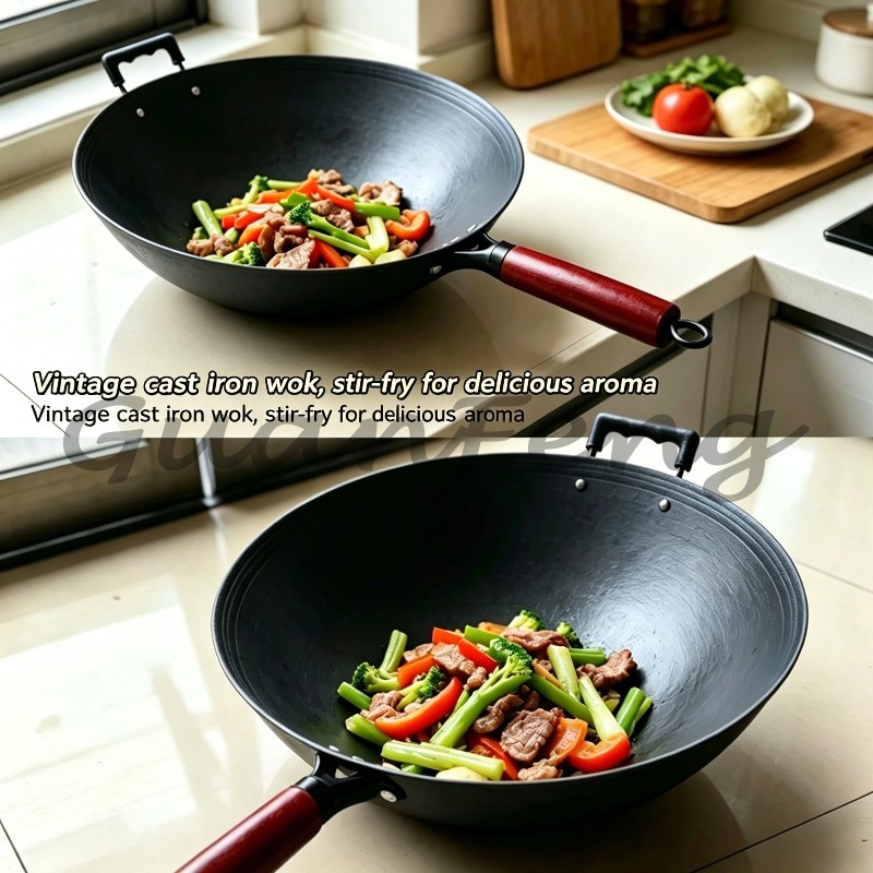 El yapımı dövme demir tavalar, - Home Cooking In Chinese incelemesi ve fiyatı